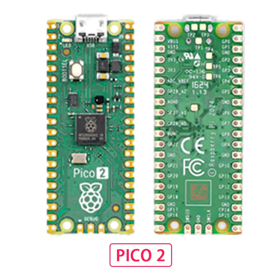 Raspberry Pi Pico Pico 2 Pico W Pico WH Pico H Pico 2 W RP2040 RP2350 Chip with Wireless WiFi Development Board,MciroPython image 15
