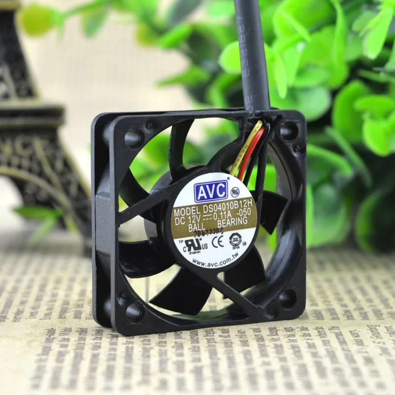 

Новый большой вентилятор с двумя шариками Для AVC DS04010B12H 4010, 4 см, 12 В, 0,11 А, охлаждающий вентилятор 40*40*10 мм