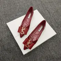 Flats Shoes Women New Spring Autumn Pointed Korean Flat Soft  Chaussure Femme  Zapatos De Verano Mujer 2023 Loafers Woman Shoes 1