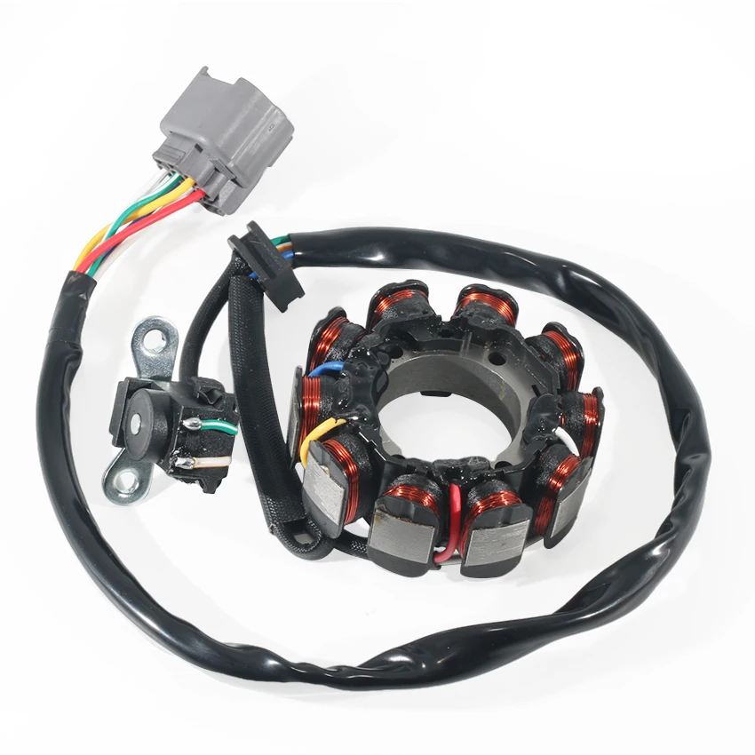 오토바이 발전기 고정자 코일, 가와사키 KLX450R KLX450A8F KLX450A9F 용, OEM:21003-0070 OEM:21003-0090