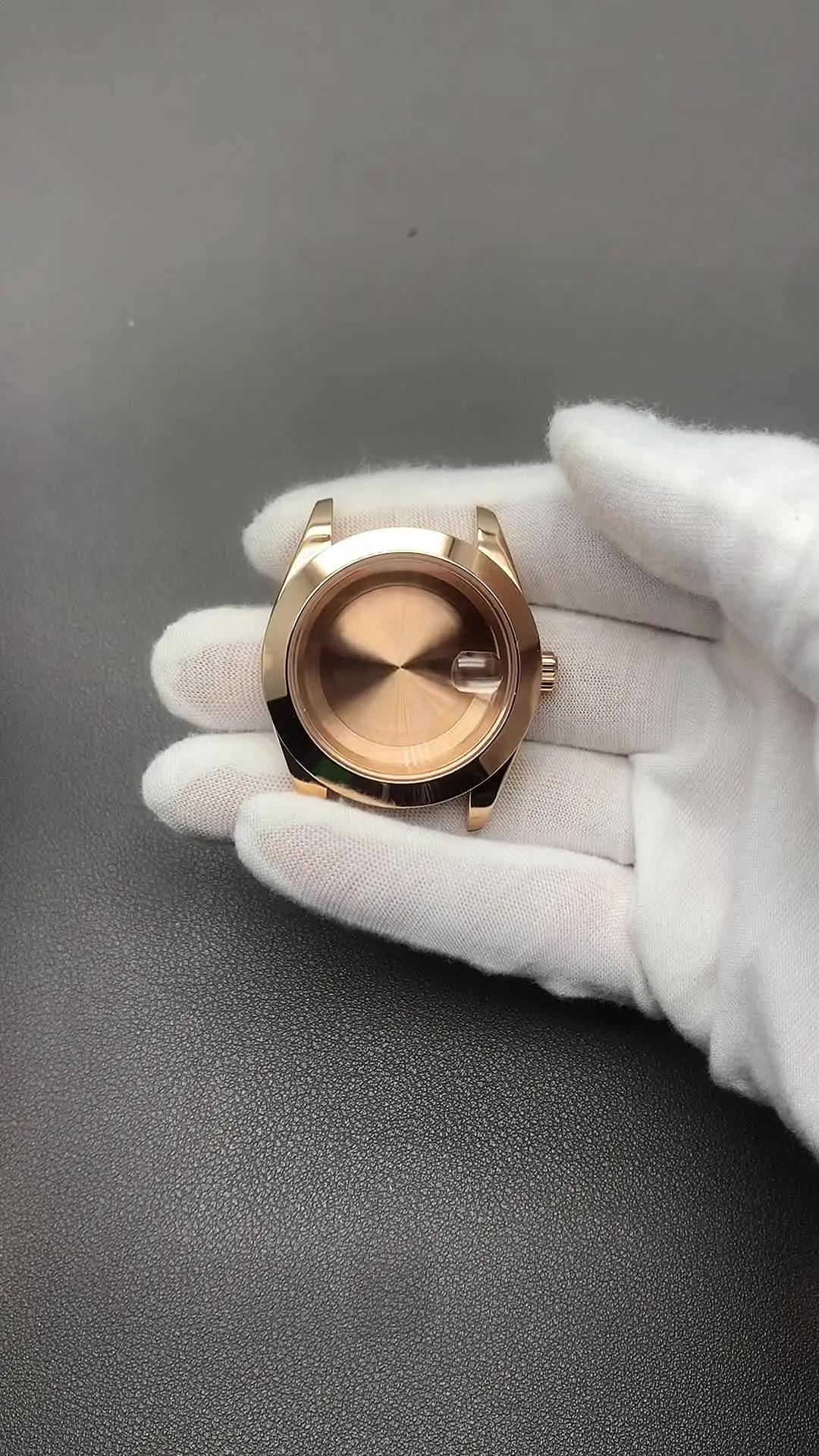 Роскошный корпус часов 36 мм/39 мм детали сапфирового стекла для Seiko NH34 NH35 NH36 38 4R36