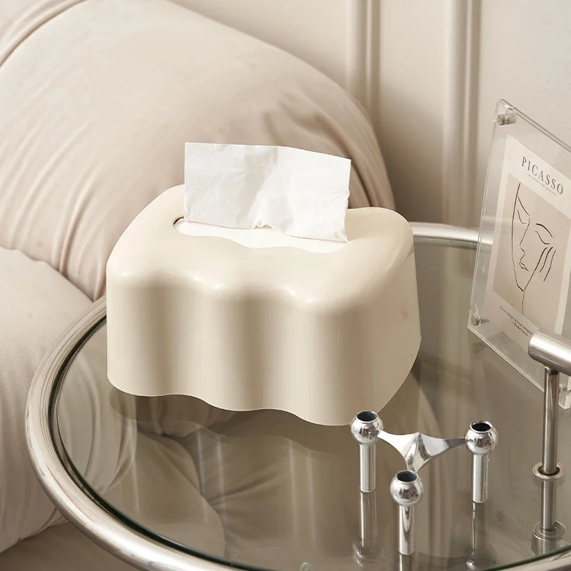 

Pumping Spring Cloud Living Home Shape Creative Napkin Box Holder Paper Ins Paper Room Box Box Lifting Desktop Tissue