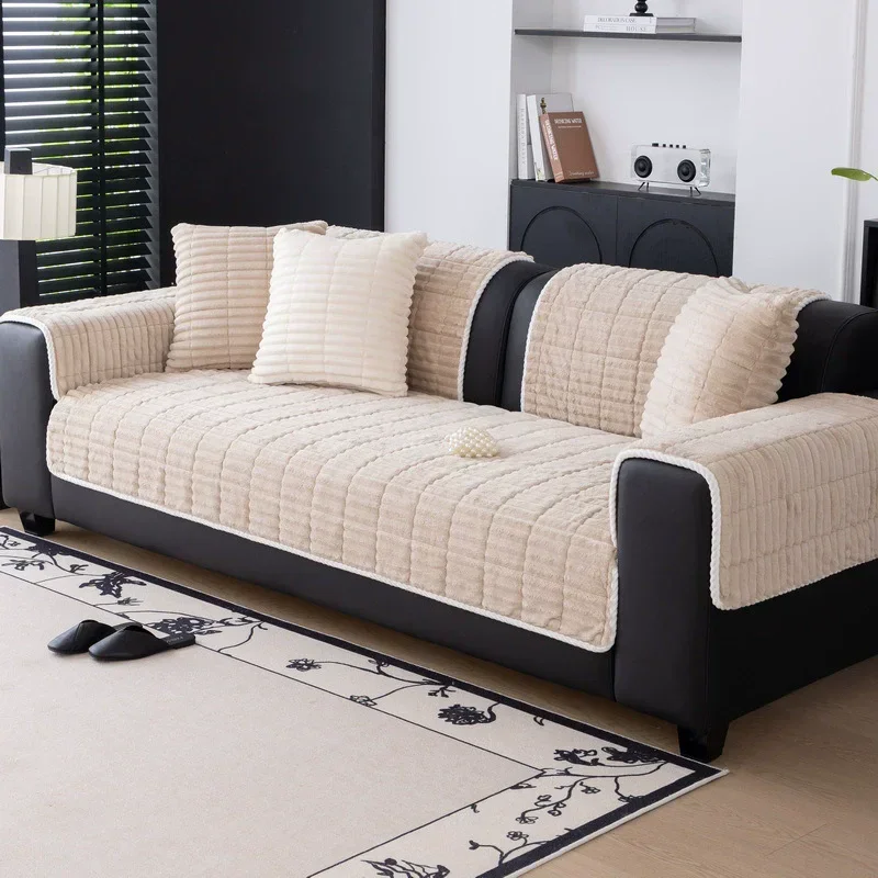 Sofa Cover Cloth Towel Full Cover Four Seasons Universal Sofa Cushion 2025 New Non-slip Leather Sofa Cover 3