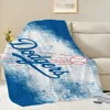 Los Angeles D-Dodgers Blanket Skin friendly comfort warm soft plush blanket suitable sofa living room office bedroom 4