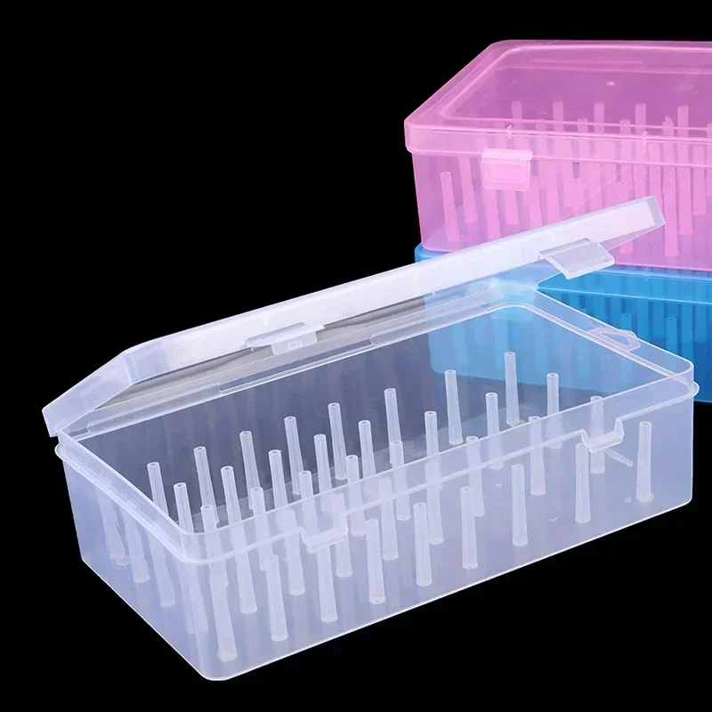 Sewing Thread Box Sewing Thread Storage Box 42 Pieces Spools Bobbin Carrying Case