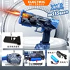 Electric Water Pistol Toy Automatic Strong Glock With Light Laser Squirt Water Gun Spray Blaster Summer Pool Toys for Kids Adult 2