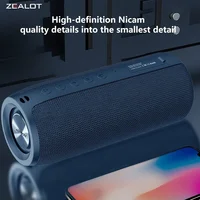 Zealot -S51 Wireless Speakers, Outdoor Portable Subwoofer Speaker ,Waterproof IPX 5, , Dual Pairing,1800mAh - Image 2