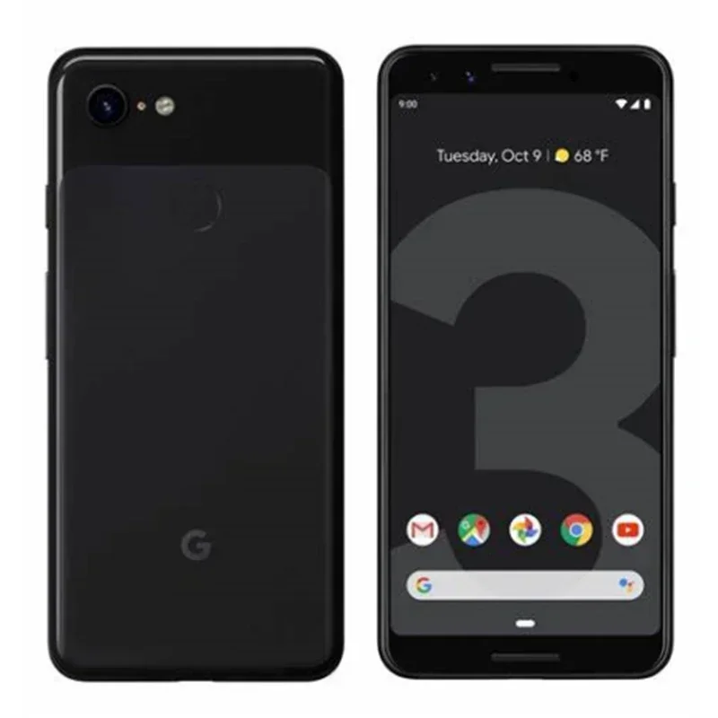 Google Pixel 3 4G Unlocked Original Mobile Phone 5.5'' 64GB/128GB ROM Snapdragon 845 Android Octa Core Google Pixel 3 CellPhone 2