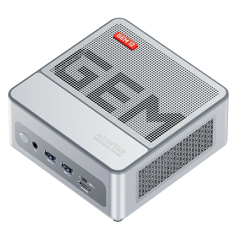 ミニPC AOOSTAR GEM12 Ryzen 7 8845HS 32GB 1TB AOOSTAR GEM12 AMD Ryzen 7 8845HS Mini PC(8C/16T,up to 5.1GHz