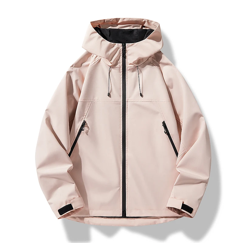 Mens Outdoor Sports Trenchcoat Autumn Winter Windproof Waterproof Couple Jacket