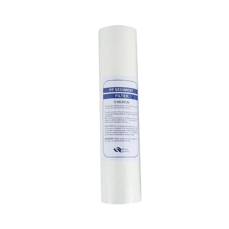 10&rsquo; Universal PP Cotton Filter Cartridge 1/5 Sediment Water Filter Replacement Polypropylene Cartridge