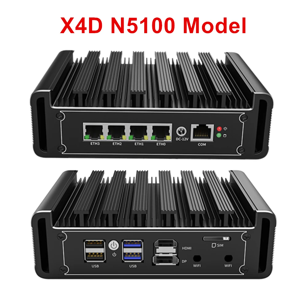 ミニPC Topton N100 (No wifi) Topton 12th Gen Fanless Mini PC Alder Lake N100 N95 Quad