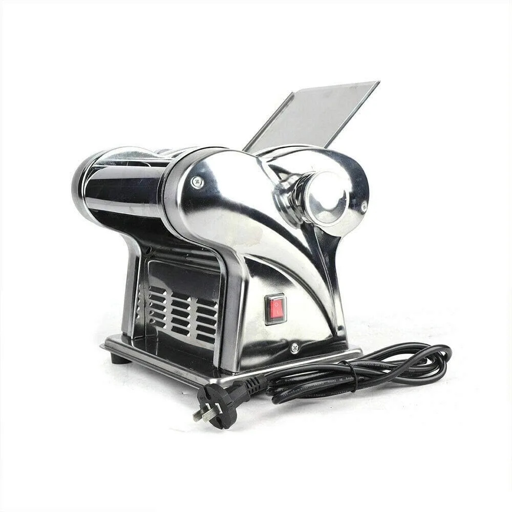 Pasta Maker Machine Manual 6-Speed Adjustable Thickness Settings Roller Pasta Noodles Maker, 135W  Electric Noodle Machine 5