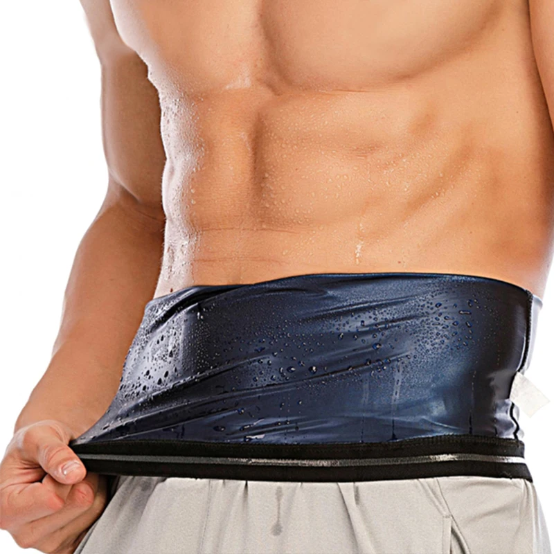 Sauna Waist Trainer Slimming Belt for Men Women Gym Fitness Cincher Belly Control Corset Sweat Fat Burning
