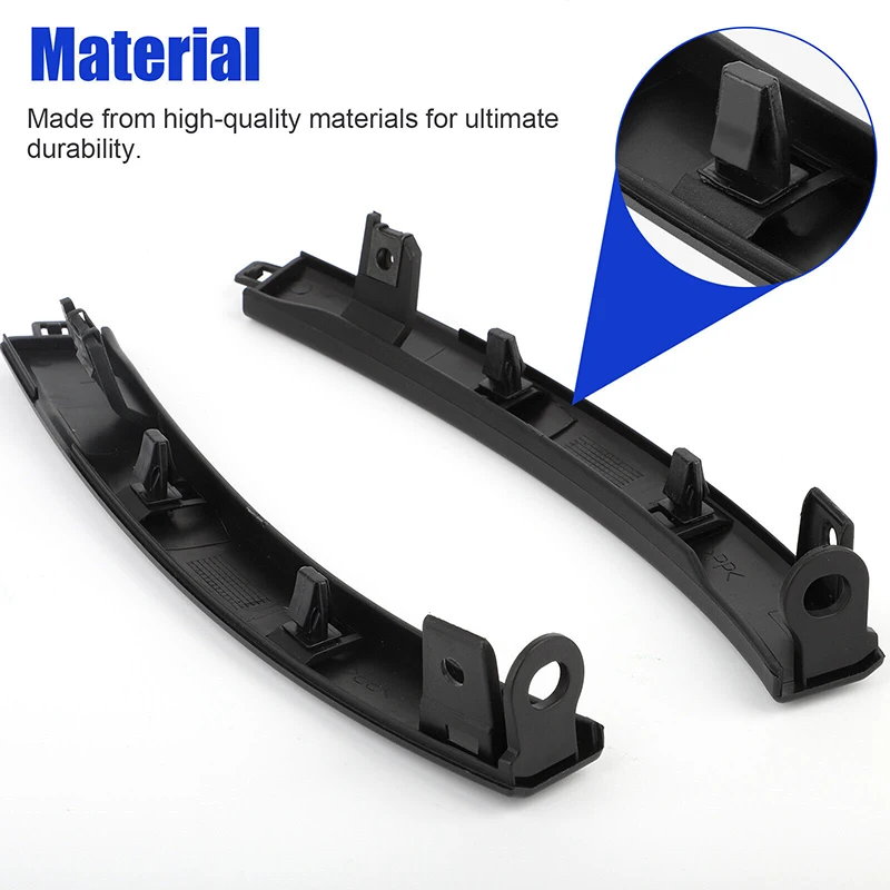 Front Bumper Wheel Fender Eyebrow Molding Trim For Honda CRV 2007-2011 Car Accessories 71103-SWA-000/71108SWA000 car bumper strip,car front bumper trim