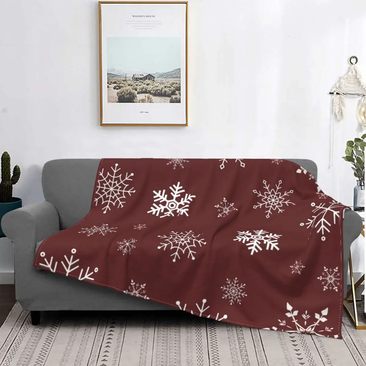 Fly Fishing Throw Blanket, Soft Lightweight Blankets Flannel Blanket for  Sofa Bed Office Holiday