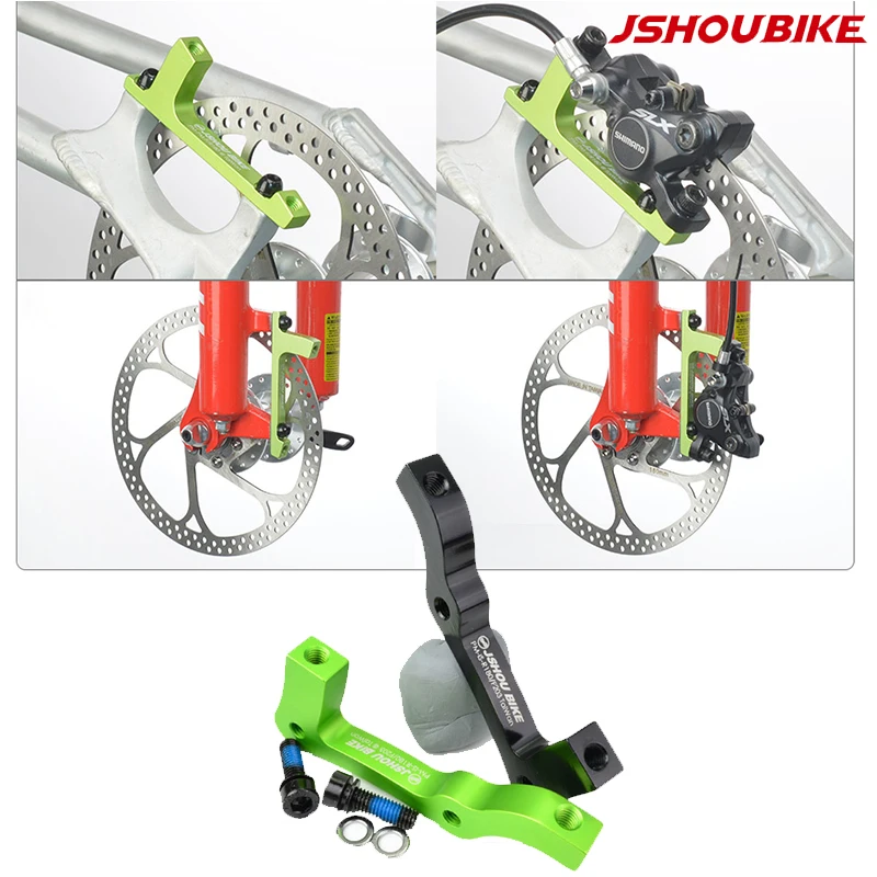JSHOU BIKE Disc Brake Adapter MTB Parts PM/IS Converter A To B Disc Brake Mount for 140 160 180 203mm Rotor Bicycle Accessories mountain bicycle disc brake,bicycle disc brake,mountain bike disc brake,bike rotor adapter