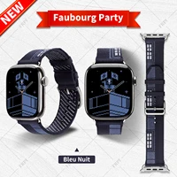 New En Mer Bleu Nuit Band Scub’H For bracelet montre Apple Watch Series 11 10 9 8 7 6 5 Se 3 Iwatch Ultra 3 2 Correa Strap