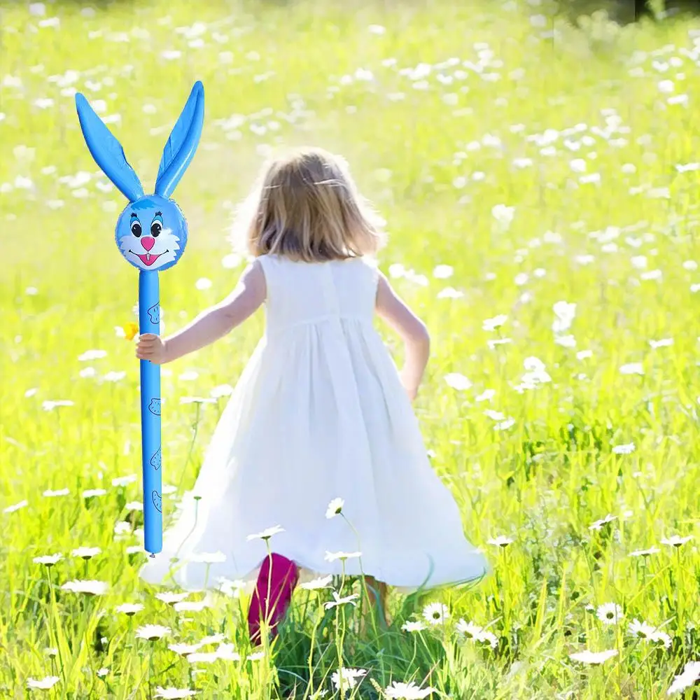 Animal Head Stick Inflatable Ballooons Toys Giraffe Inflatable Hammer Inflatable Animal Stick Toy Animals Inflatable Stick