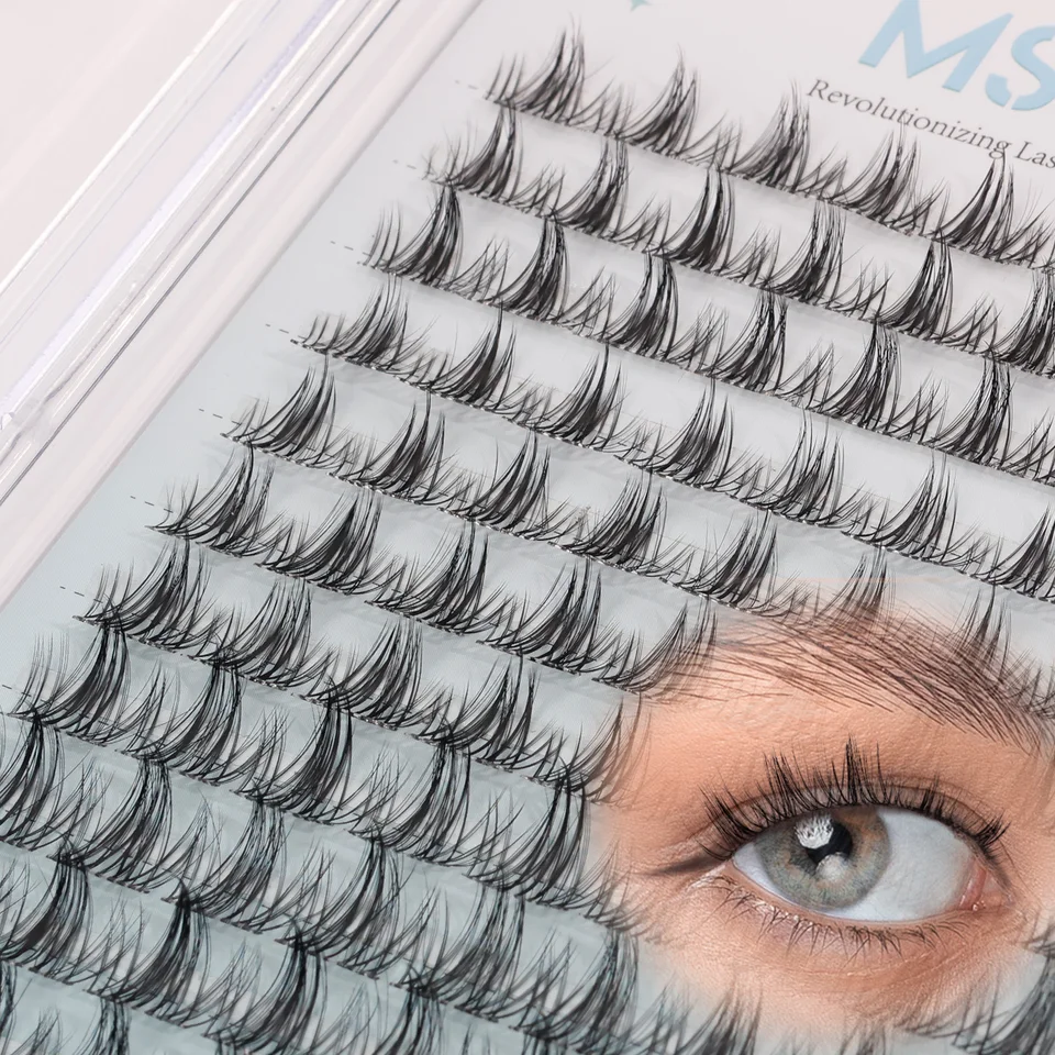 Lash Clusters Lite Manga Eyelashes C Curl