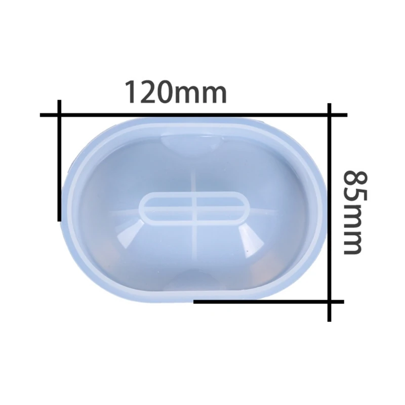 Soap Container Epoxy Resin Molds Soap Dish Silicone Moulds for DIY Casting Mold