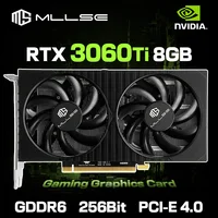 MLLSE RTX 3060Ti 8GB Graphics Card GDDR6 256Bit PCI Express 4.0 ×16 8Pin NVIDIA GPU Rtx 3060Ti Gaming Video Card Placa De Video 1