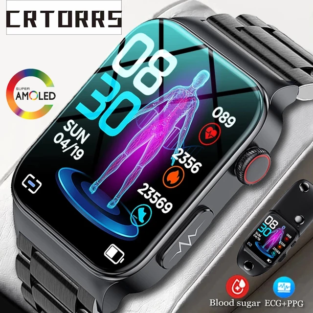 Reloj inteligente de lujo para hombre y mujer, pulsera deportiva resistente  al agua con Monitor de Fitness, compatible con Xiaomi, Huawei, PK, Amazfit  GTR 4, 2023 Los relojes inteligentes admiten español - AliExpress