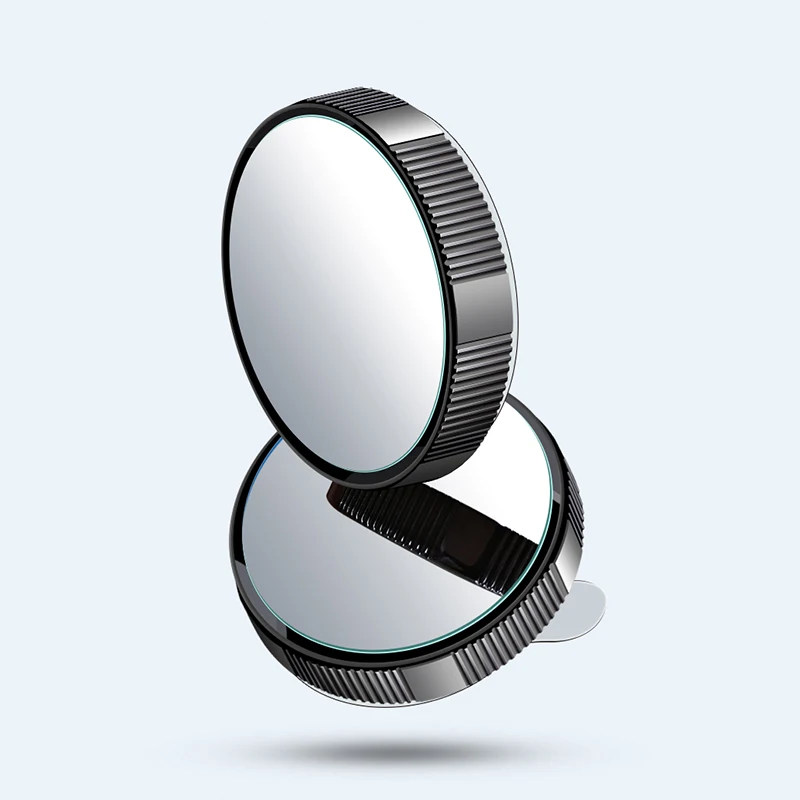 2PC Suction Cup Car Blind Spot Mirror 360 Degree Wide Angle