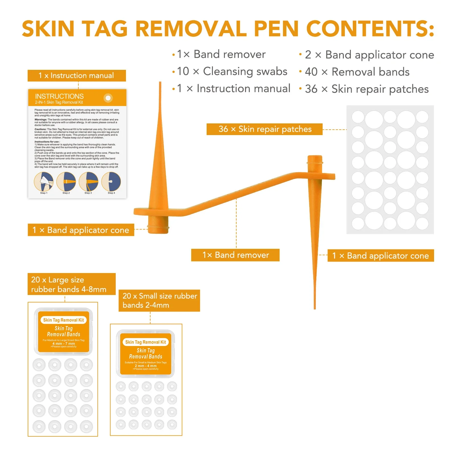 Simple Wart Removal Tool Set Skin Tag Removeal Tool Easy To Clean Skin Care Tag Removal Care Products skin tag removal tool