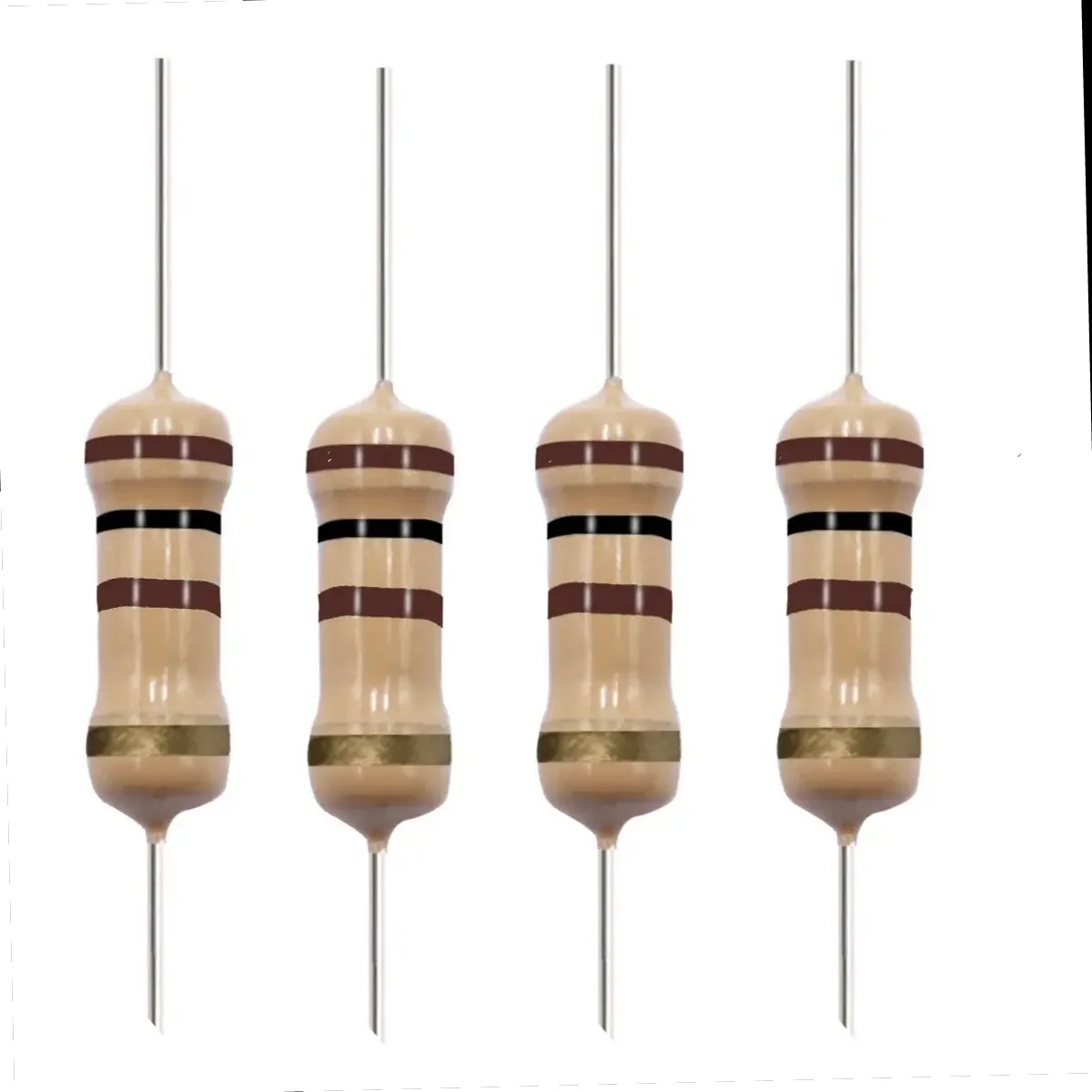 1/2w carbon film resistor 5% 0.5w 100R 100ohm 50pcs/Lot Special Offer carbon film resistor