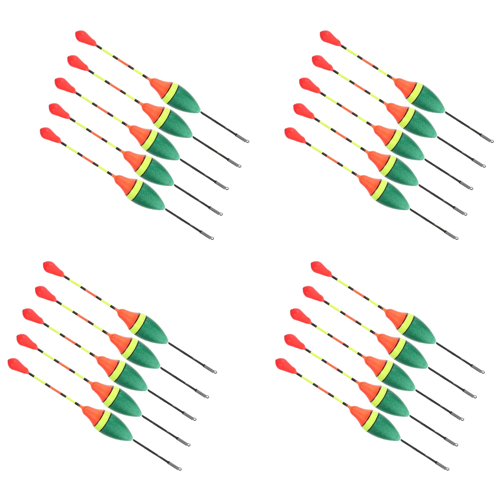 

20pcs Professional Outside Useful Fishing Lure Tackle Fishing Accessories Markedness Floats Japanese Fish Buoys