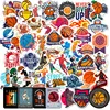 50pcs Basketball Sports Waterproof Decorative Stickers For Water Cup, Computer, Phone, Luggage 4