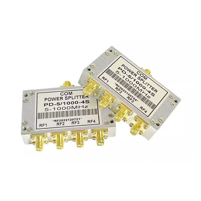 Sma Microstrip Power Splitter 1 Tot 4 Rf Microstrip Power Splitter 0.5-8G Sma Rf Combiner Wifi 2-6G Power Splitter 500-6000Mhz