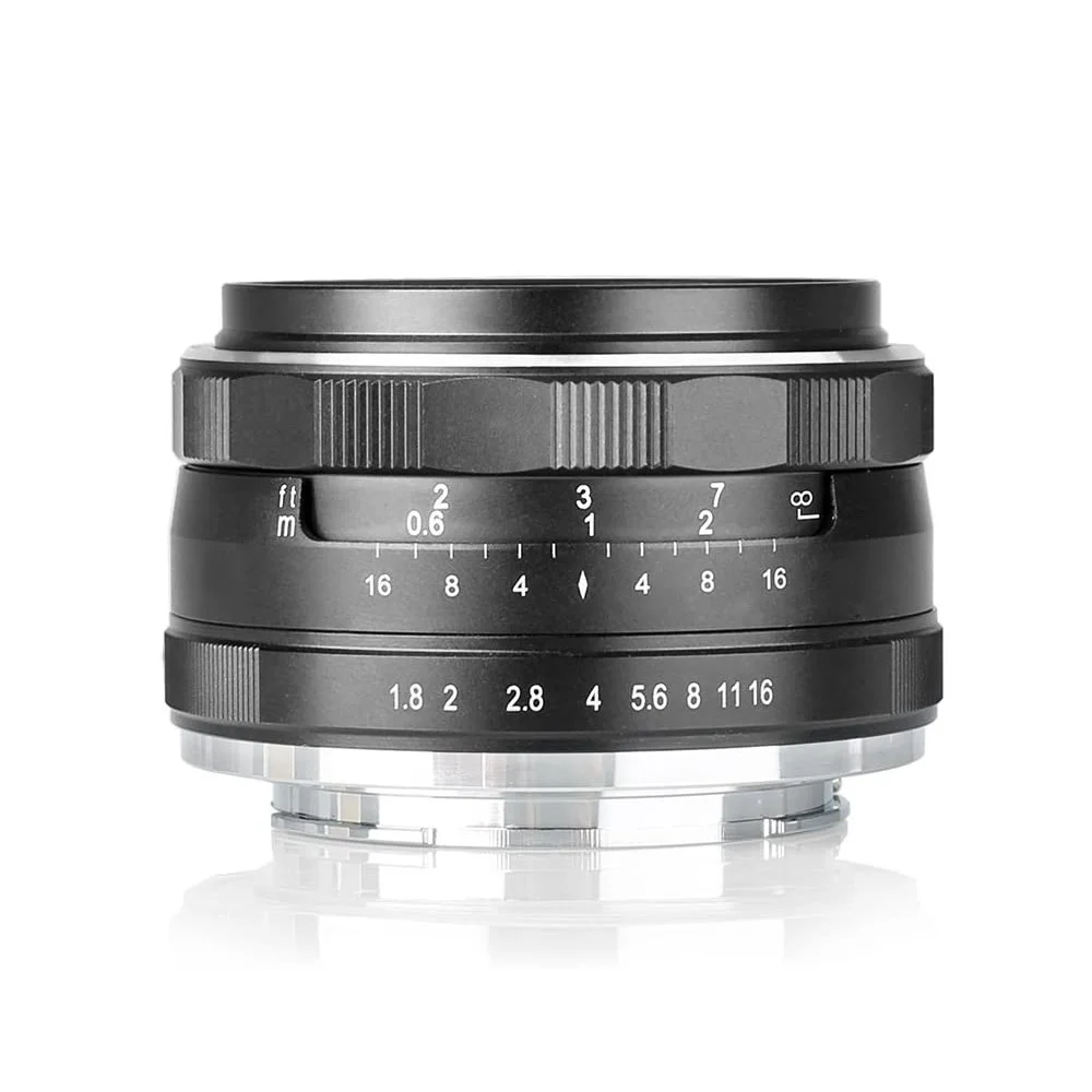 메이케 25mm f1.8 대구경 광각 수동 APS-C 렌즈 E 마운트 A6000 A6400 A6300 A7 A7II A7III A9 ZV-E1 ZV-E10 II용