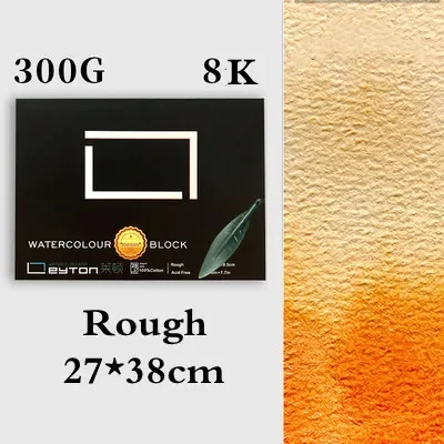 Leyton - Aquarellpapier 100 % Baumwolle in Block, 20 Blatt 4-seitig geklebt, 350 g/m², Küchenkorn, säurefrei, naturweiß, Künstlerqualität Leyton - Aquarellpapier 100 % Baumwolle in Block, 20 Blatt 4-seitig geklebt, 350 g/m², Küchenkorn, säurefrei, naturweiß, Künstlerqualität