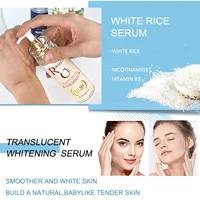 AILKE Lotion pour le corps blanchissante multi-vitamines avec vitamines A,E,B3,B5, augmente l'éclat cutané, même le teint, crème hydratante 3