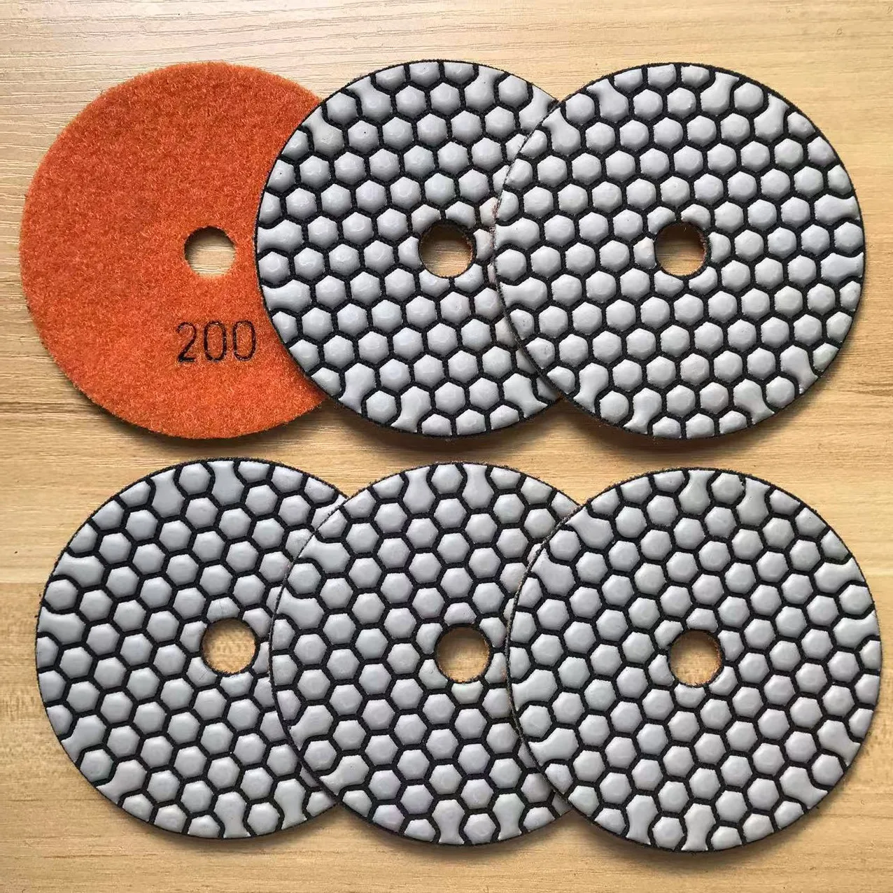 100mm 6Pcs-200grit