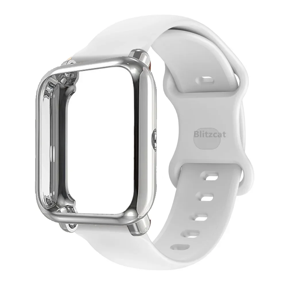 Silicone Band Bracelet with TPU Protective Case