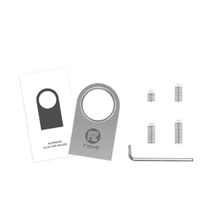 thumbnail image 2 of FZONE Mini Aquarium Fixing Clamp, Aluminum Alloy Holder For Rimless Aquariums Fasten Water Pipes With Anti-Overflow Card Slot For Fish Tank Inlet And Outlet Pipes 2pcs 2 of 13