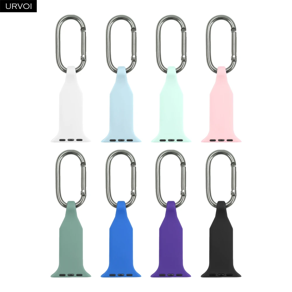 Premium Silicone Sport Watch Band with Metal Hanger