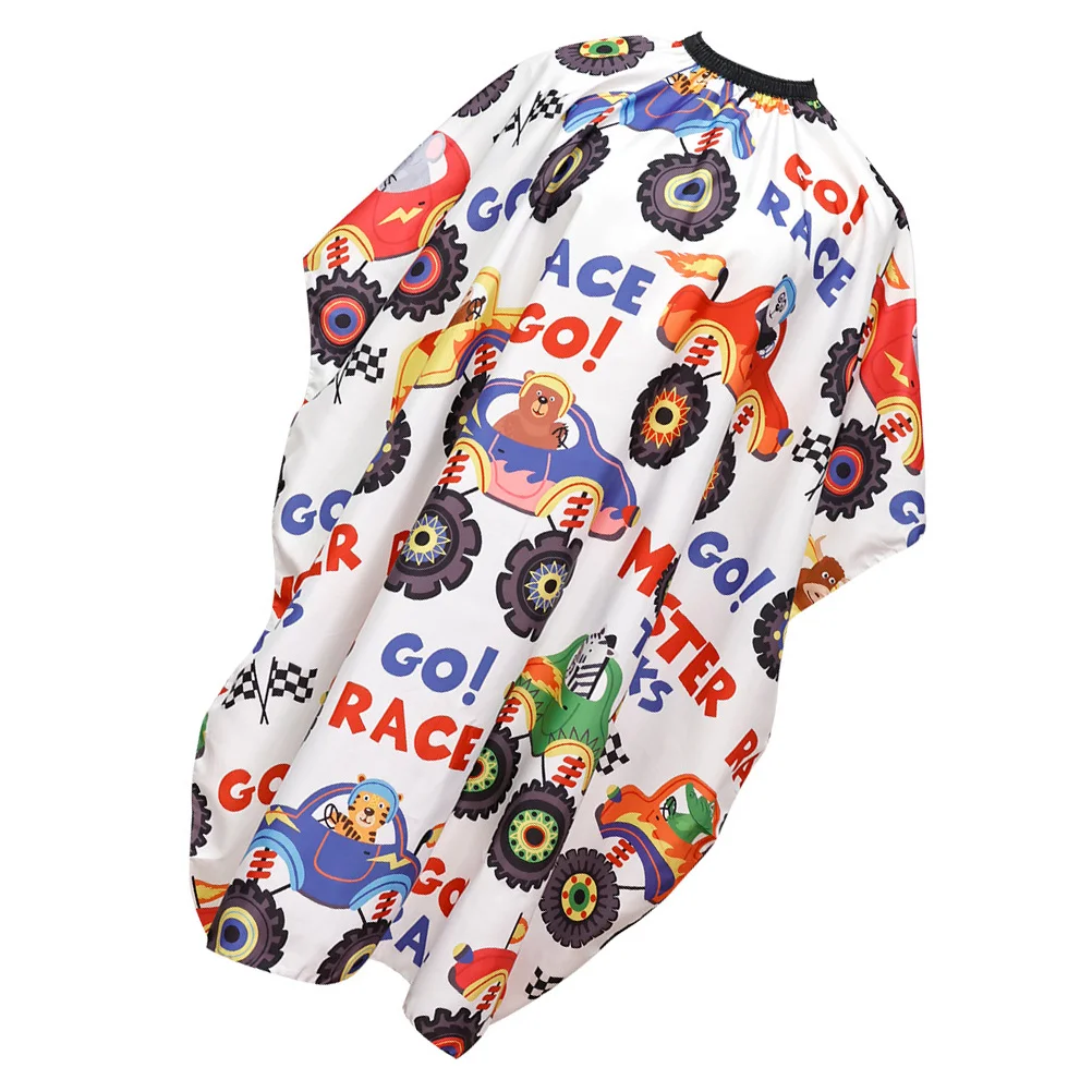 

Children's Scarf Hair Cutting Cape for Kids Dye Fabric Barber Accessories Haircutting