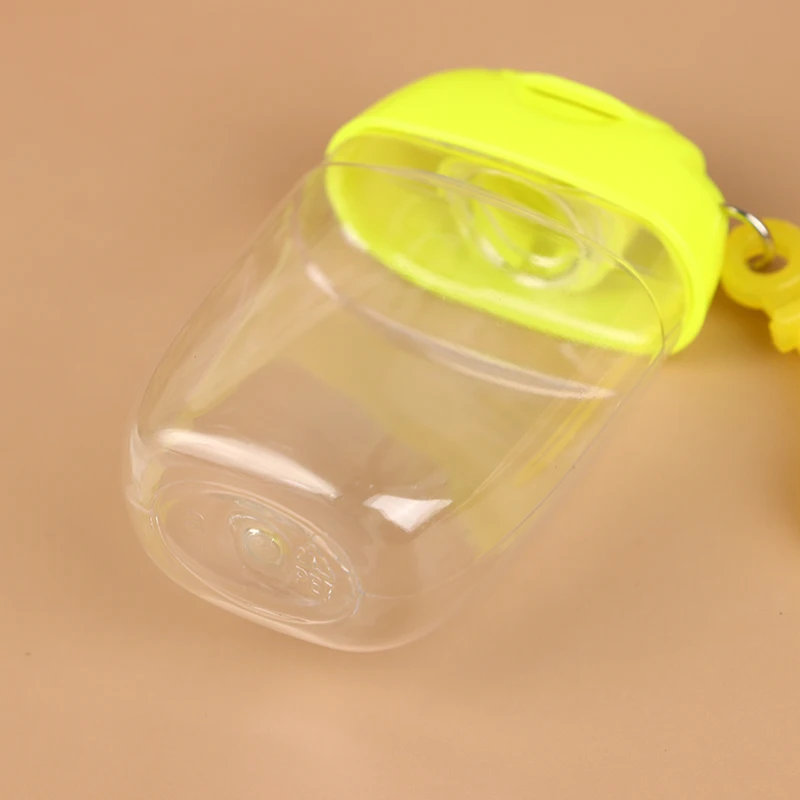 30 ml tragbare nachfüllbare Flaschen mit Haken Händedesinfektionsmittel Alkohol Kosmetikbehälter Outdoor Mini Seifenspender Behälter – Detail 14