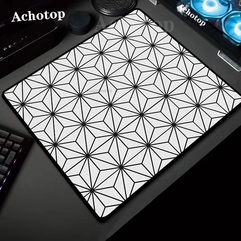 

Black and White Control MousePad Gaming Mouse Pad XL Extended Large Mouse Mat PC Desk Pad Professional Mousepad Gamer Desk Mat