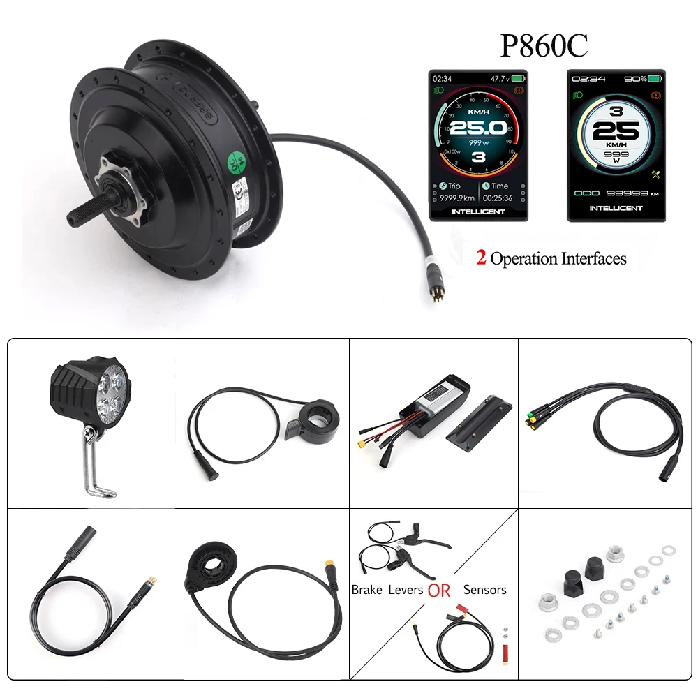 Bangai O Bafang U2013 Kit De Motorisation De Vu00e9lo