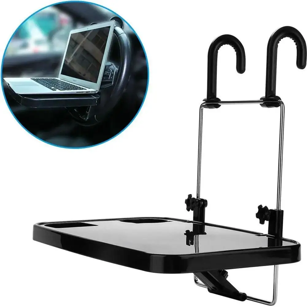 Car Holder Car Desk Coffee Holder Universal Steering Wheel Phone Folding Laptop Computer Table Seat Auto Goods Tray car phone holder,car laptop desk,car backseat tray