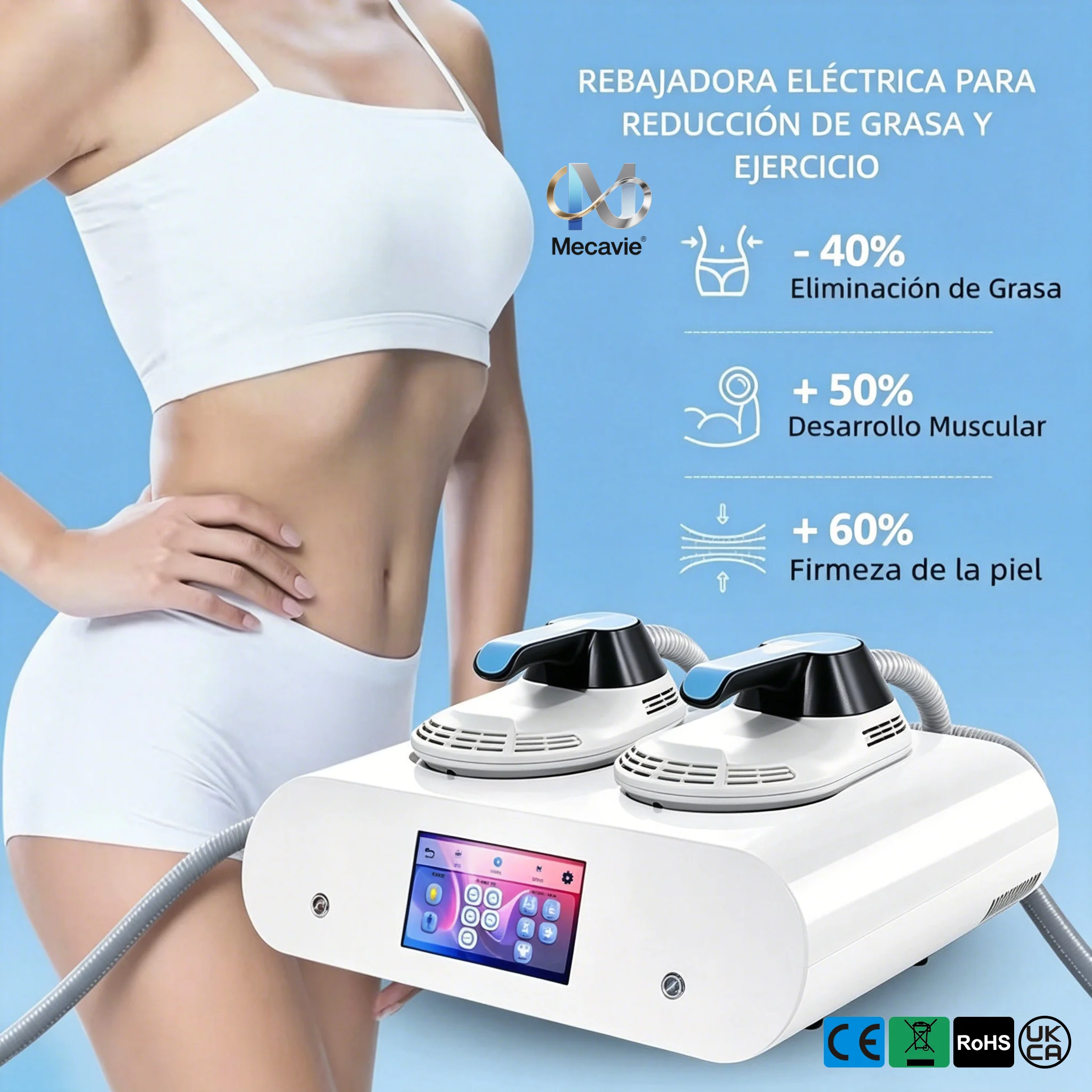 EMS RF NOVA 6500W Professional Muscle Building Sculpting Machine Radio Frequency Fat Removal Body Contouring Slimming