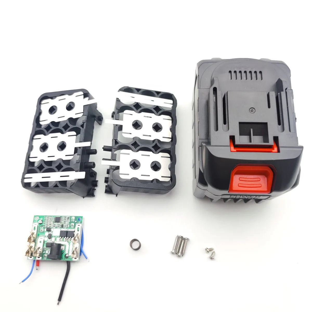 5s3p Power Tools 18650 Case 5s BMS 21v Battery Storage Box Wireless Electric Angle Grinder Cutting Li-Ion