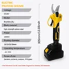 Brushless cordless Electric scissors 1500W high power Electric goddess  Garden orchards Tree Branch multifunction  Pruner 4