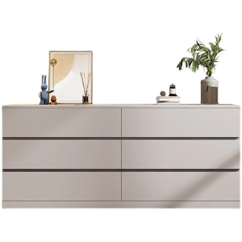 

Modern minimalist bedroom chest of drawersItalian solid wood chest of drawers for household drawer storage