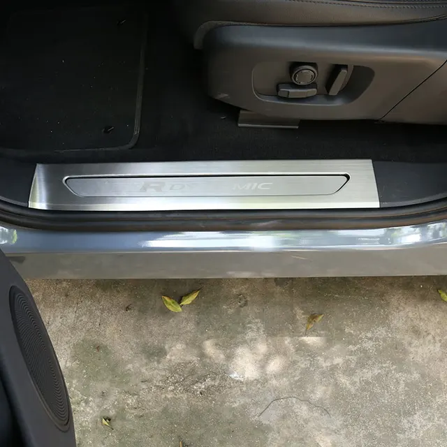 Protection Seuil Coffre Compatible Avec Range Rover Evoque 2011-2018 INOX Chromé